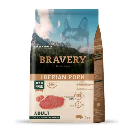 Bravery Iberian Pork Adult Large/Medium Breeds
