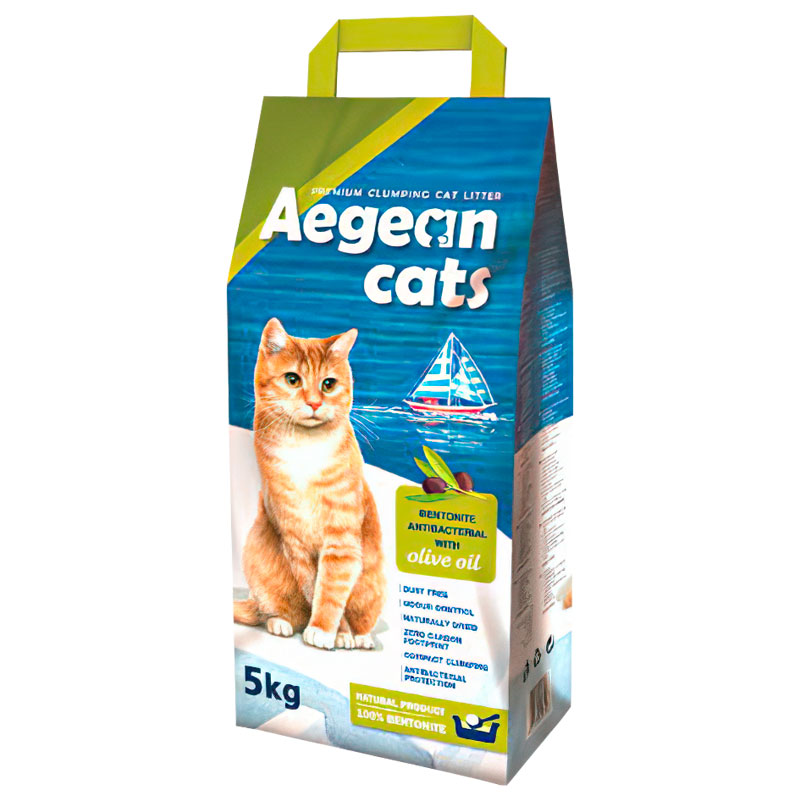 Arena Aegean Cats Antibacterial Olive