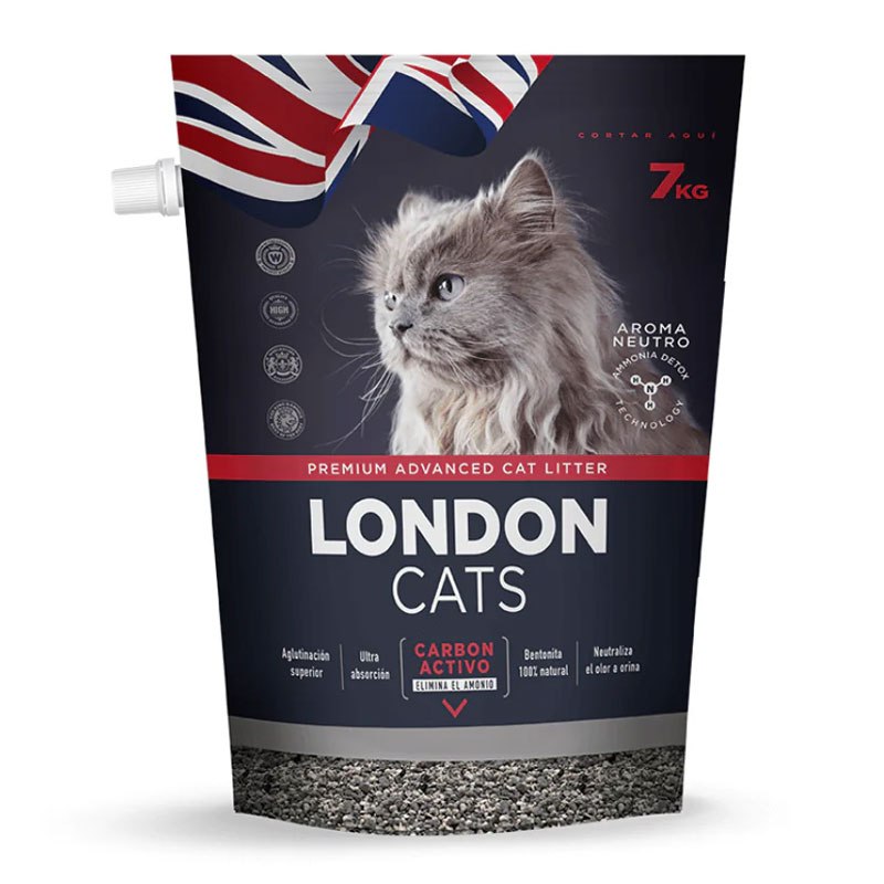Arena London Cats Carbón Activo