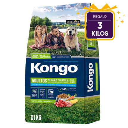 Kongo Adultos Medianos y Grandes