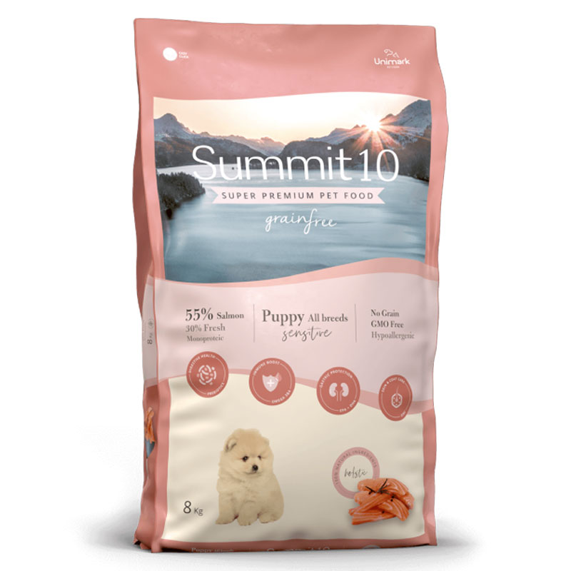 Summit 10 Grain Free Puppy Sensitive Salmon & Potato Summit 10 Grain Free Puppy Sensitive Salmon & Potato