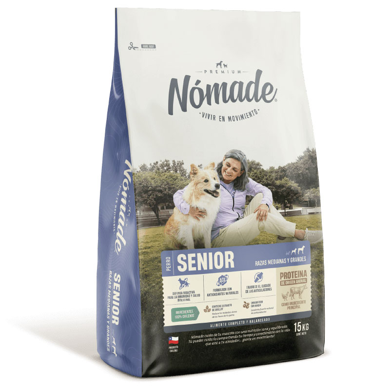 Nómade Senior Raza Mediana y Grande Nómade Senior Raza Mediana y Grande