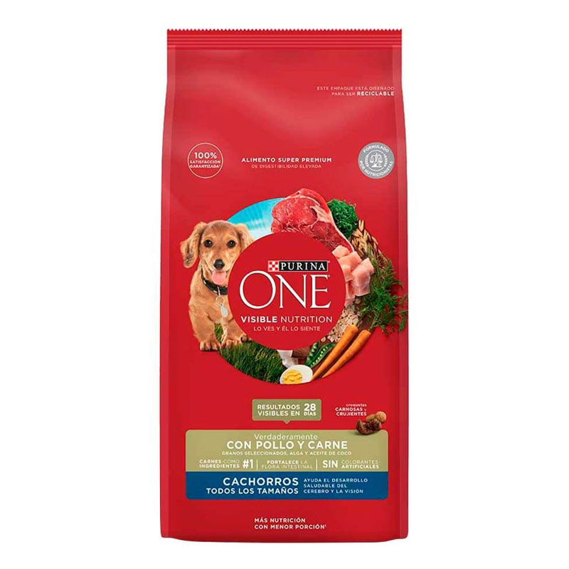 Purina One Cachorros Pollo y Carne Purina One Cachorros Pollo y Carne
