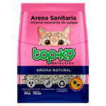 Arena Sanitaria Mineral Anti pulgas TopK9