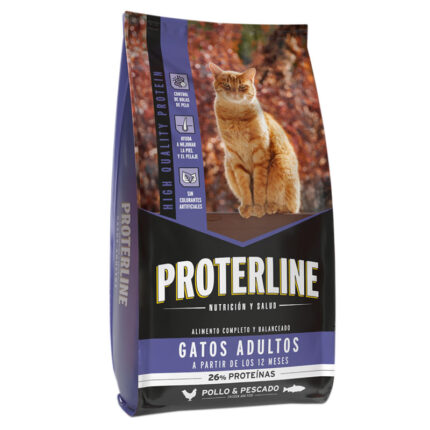 Proterline Gato Adulto Pollo y Pescado